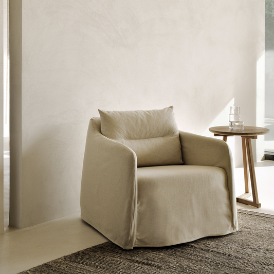 Weave Armchair | Bone