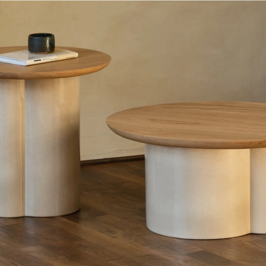 Arvin Side Table | Mushroom