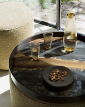 Load image into Gallery viewer, Organic Bronze Round Glass Tray | 61cm