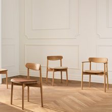 Load image into Gallery viewer, Merge Dining Chair | Dark Oak