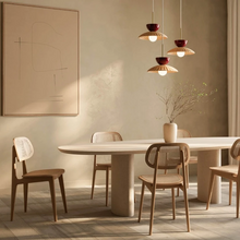 Load image into Gallery viewer, Ari Ellipse Dining Table