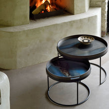 Load image into Gallery viewer, Round Tray Coffee Table Set | Small Large