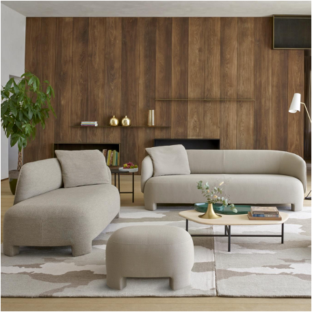 Taru Medium Sofa | Cream Kiwi