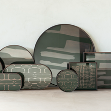 Load image into Gallery viewer, Second Nature Moss Round Tray | 92cm