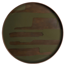 Load image into Gallery viewer, Second Nature Moss Round Tray | 92cm