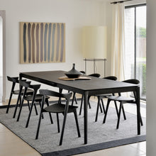 Load image into Gallery viewer, Bok Extendable Dining Table | Black Oak