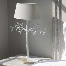 Load image into Gallery viewer, Olive Tree White Mini Table Lamp