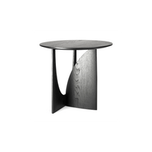 Load image into Gallery viewer, Geometric Side Table | Black Oak
