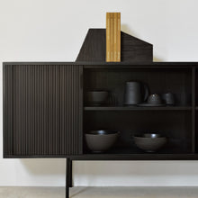 Load image into Gallery viewer, Roller Max 168 Sideboard | Teak Off Black

