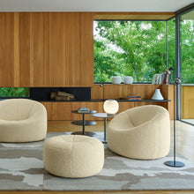 Load image into Gallery viewer, Pumpkin Armchair &amp; Footstool | Cream
