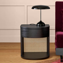 Load image into Gallery viewer, Tambour Bedside Table
