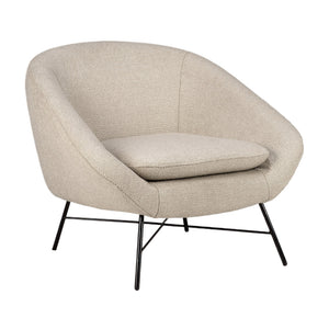 Barrow Lounge Chair | Off White