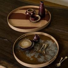 Load image into Gallery viewer, Second Nature Auburn Round Tray | 61cm
