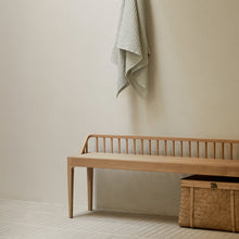 Load image into Gallery viewer, Spindle Bench | Natural Oak

