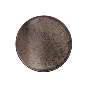 Aged Bronze Mirror Tray | Small