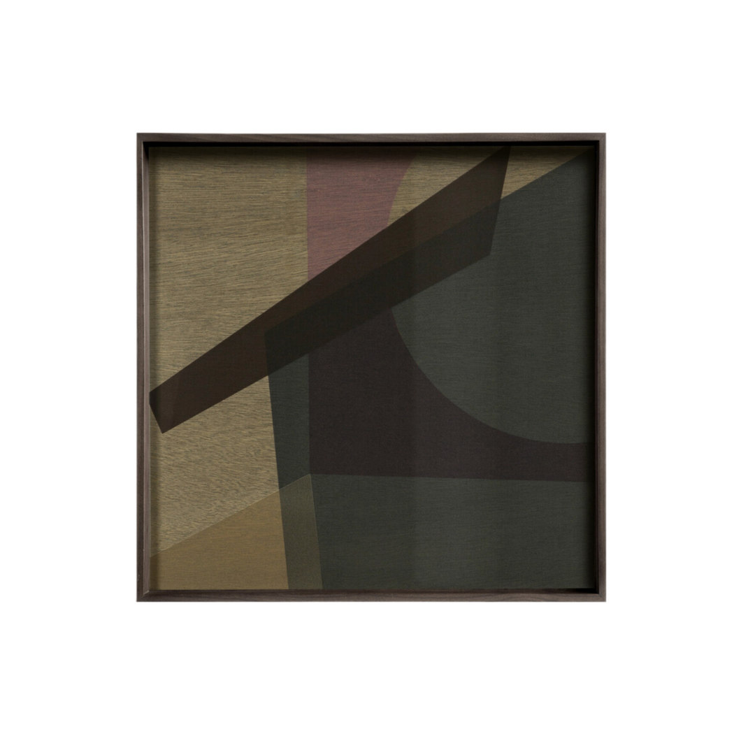 Angle Glass Square Tray | Large