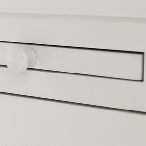Balmore 3 Parts Bookcase | White