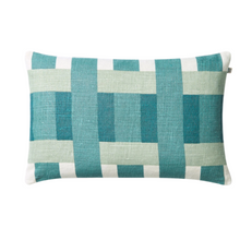 Load image into Gallery viewer, Benaras Cushion | Aqua &amp; Heaven Blue
