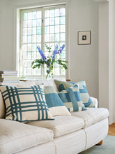Load image into Gallery viewer, Benaras Cushion | Aqua &amp; Heaven Blue
