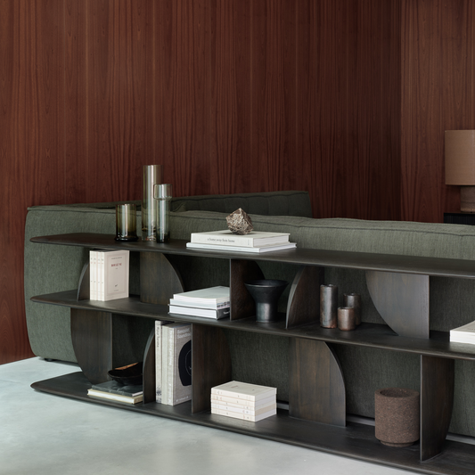 Geometric Console | Teak