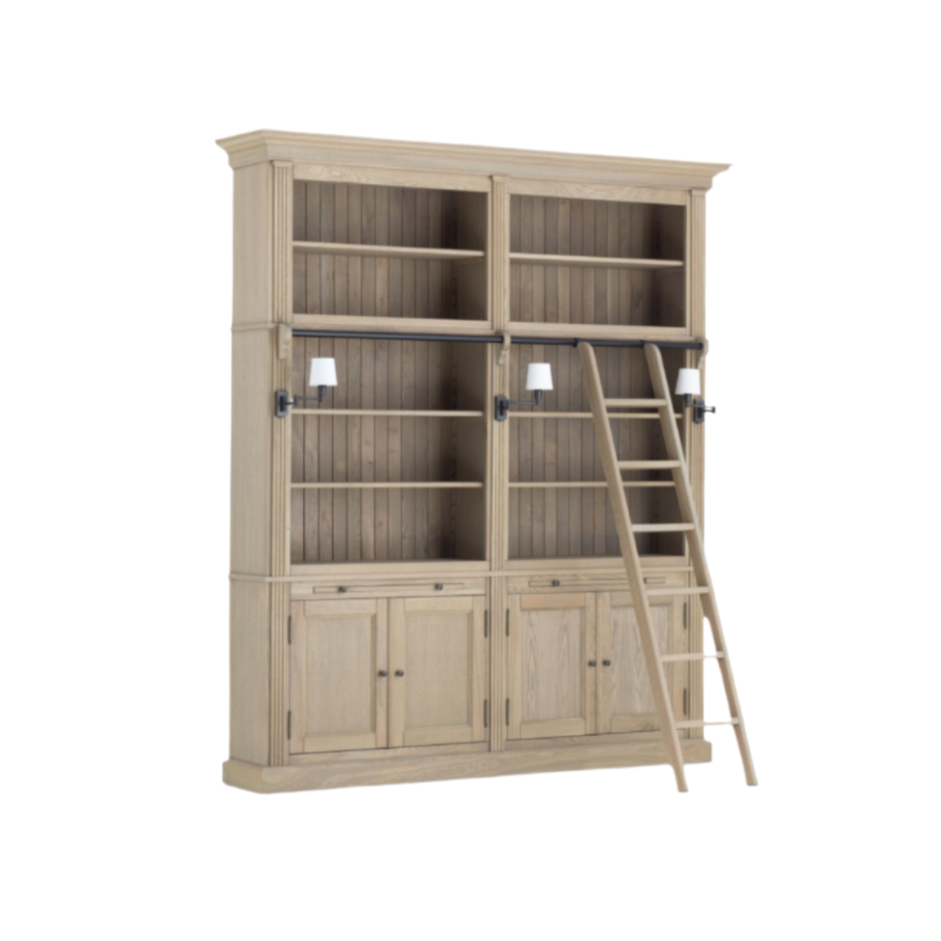 Balmore 2 Parts Bookcase | Oak