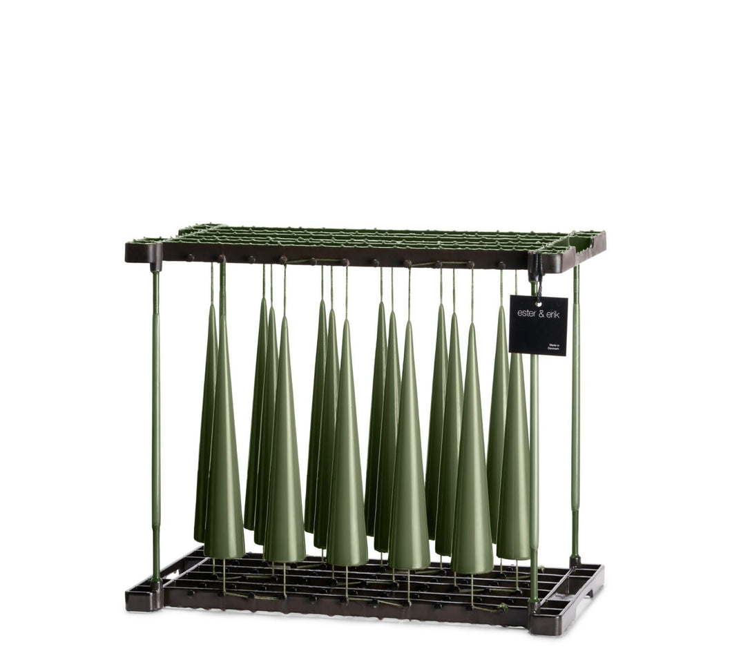 Small Cone Candle | Green Soil