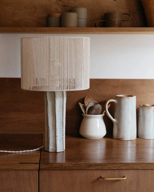 Halo Table Lamp | Jute