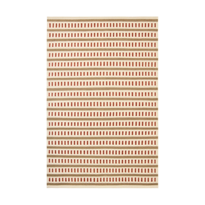 Ladakh Rug | Beige & Rust