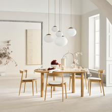 Load image into Gallery viewer, Latch Dining Table | Dark Oiled Oak
