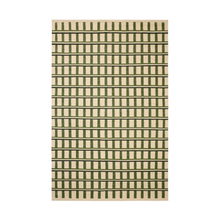 Load image into Gallery viewer, Mysore Rug | Off White &amp; Green
