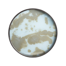 Load image into Gallery viewer, Organic Misty Gold Round Glass Tray | 48cm
