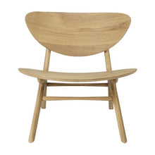 Load image into Gallery viewer, Oak Lounge Chair
