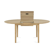 Load image into Gallery viewer, Bok Extendable Round Dining Table | Natural Oak
