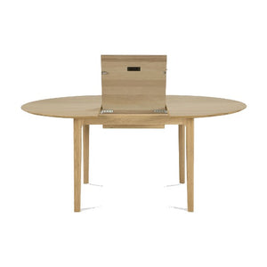 Bok Extendable Round Dining Table | Natural Oak