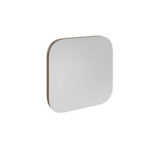 Vala Small Square Mirror | Natural Oak