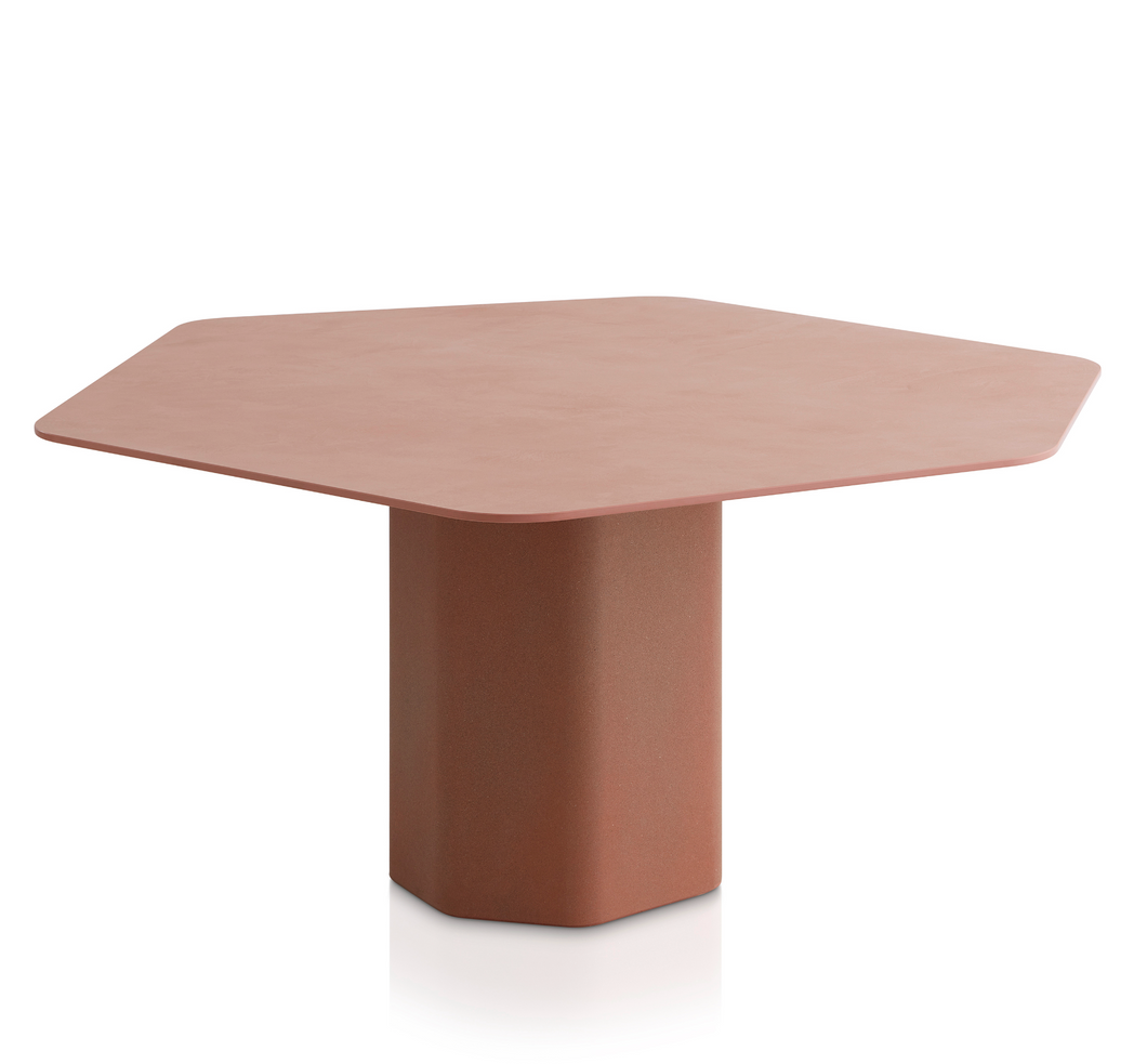 Talo Dining table | Terracotta