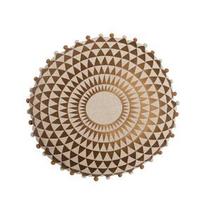 Concentric Cushion | Ochre