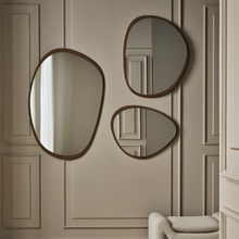 Load image into Gallery viewer, Elope Mirror | Large Dark Oiled Oak
