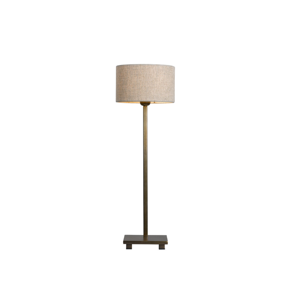 Simpleau Bronze Table Lamp | Linen