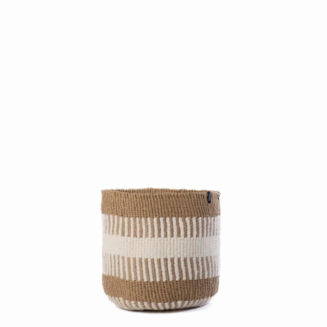 White Rib Basket | Small