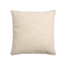 Load image into Gallery viewer, Wave Square Cushion | Off White
