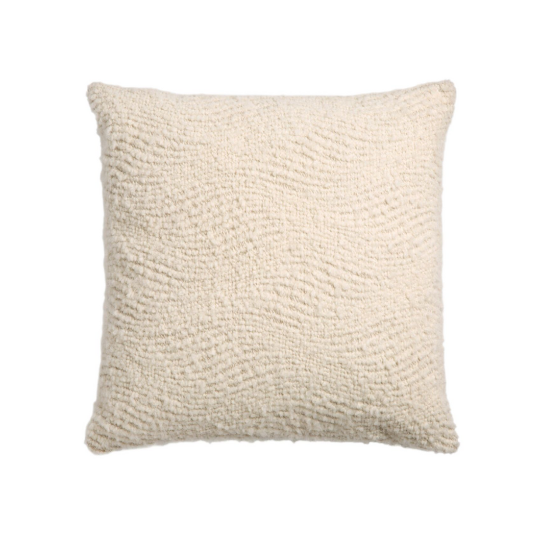 Wave Square Cushion | Off White