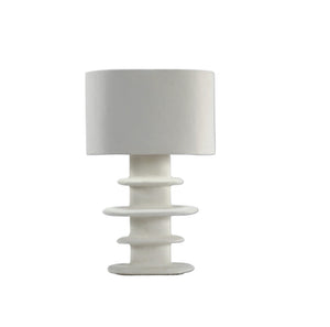 White Earth Table Lamp