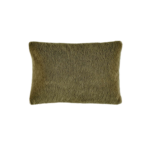 Wool Plush Baby Cushion | Kaki