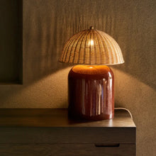 Load image into Gallery viewer, Arvin Table Lamp | Maroon
