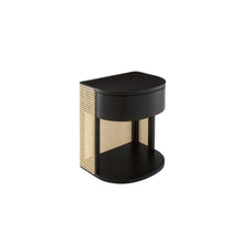 Load image into Gallery viewer, Tambour Bedside Table
