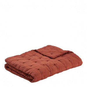 Chloe Bedspread | Burnt Orange