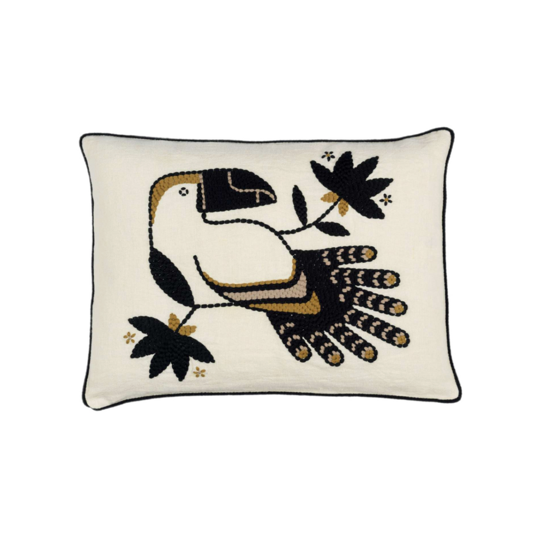 Cristobal Cushion |  Liquorice