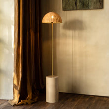 Load image into Gallery viewer, Arvin Rattan Floor Lamp | Mushroom
