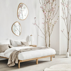 Elope Mirror | Large Oak